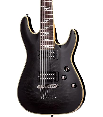 Amazon.com: Schecter Omen Extreme-7 Electric Guitar - Black Cherry